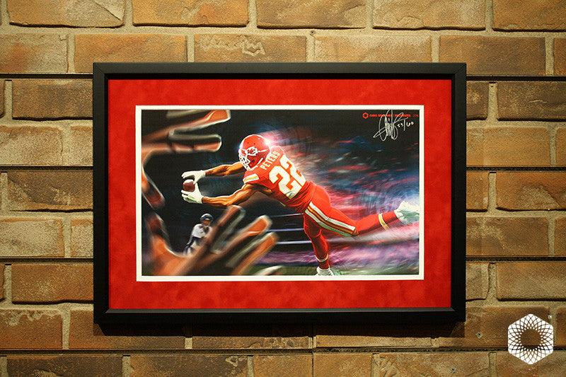 Thief In The Night: Framed & Matted