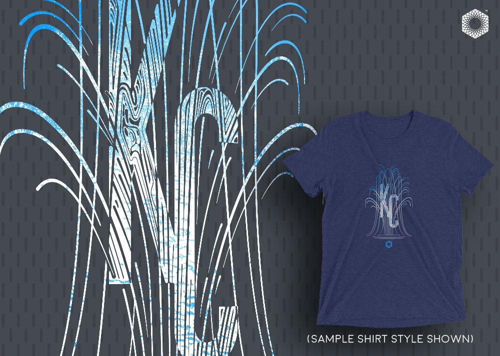 KC Fountain: Ladies' Triblend short sleeve t-shirt