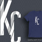 KC Sans: Ladies' Triblend short sleeve t-shirt