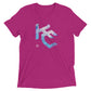 KC Gothic (Paint Roll): Mens Triblend Short sleeve t-shirt