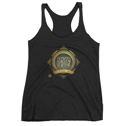 KC Antique: Women's Triblend Racerback Tank