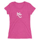 KC Gothic: Ladies' tri-blend short sleeve t-shirt