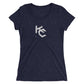 KC Gothic: Ladies' tri-blend short sleeve t-shirt
