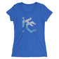 KC Gothic (Paint Roll): Ladies' Triblend short sleeve t-shirt